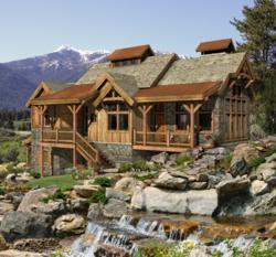 Custom Mountain Style Timber Home
